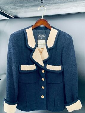 Vintage CHANEL Boutique two piece jacket and skirt